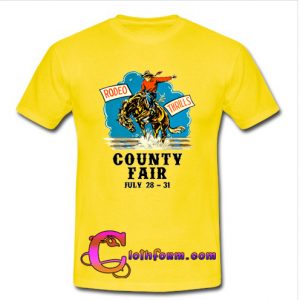 rodeo thrill t shirt