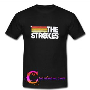 the strokes lines t shirt