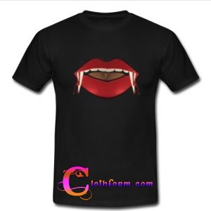 vampire lips t shirt