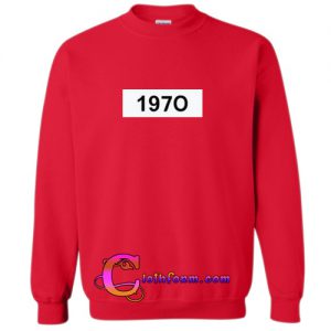 1970 sweatshirt