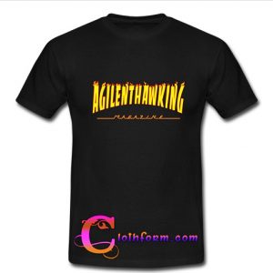 Agilenthawking magazine t shirt