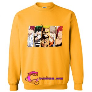 Boku No Hero sweatshirt