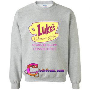 Gilmore Girls Luke’s Diner Stars Hollow Sweatshirt