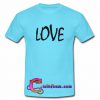 Love Font TShirt