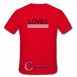 Lover T-Shirt back