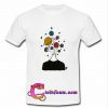 Minimalist Popping Planets T Shirt