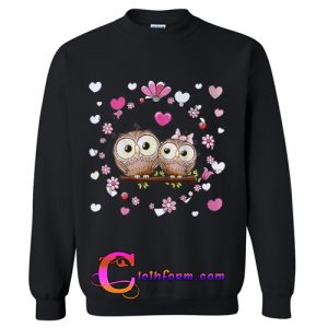 Owl Couple Love Sweatshirt