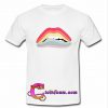 Rainbow Lips t shirt