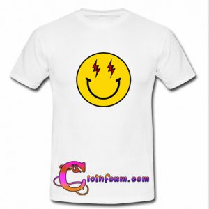 Smile lightning t shirt