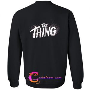 The Thing sweatshirt back