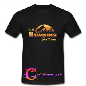 Visit Hawkins Indiana Stranger Things T Shirt