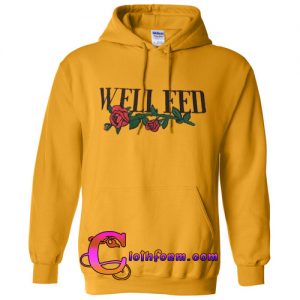 Wellfed rose hoodie