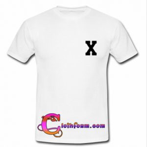 X Font T Shirt