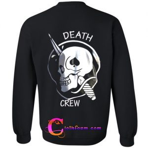 death crew sweatshirt back