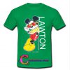 mickey mouse lawton shirt