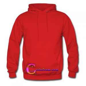 red hoodie