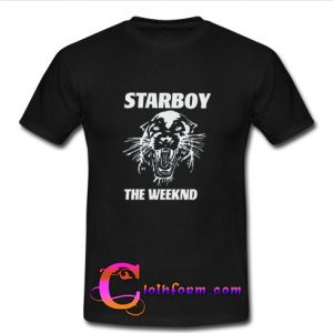 starboy weeknd t shirt