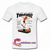 thrasher magazine neck face vs peter ramondetta t shirt