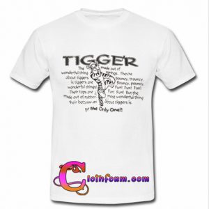 tigger if the only one t shirt