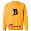 B Font sweatshirt