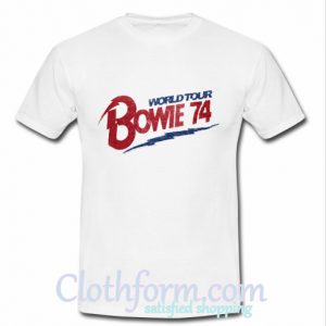 Bowie World Tour 74 T-Shirt