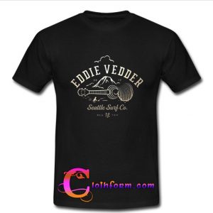 Eddie Vedder 2017 t shirt