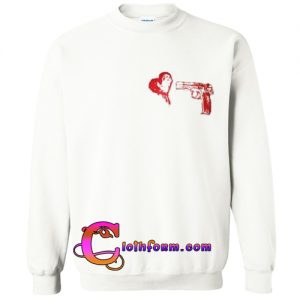 Gun Heart sweatshirt