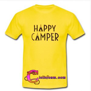 Happy Camper T shirt