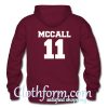 Mccall 11 hoodie back