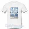 New Hollister Swim Naked in San Diego t shirt