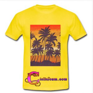 Palm Print t shirt