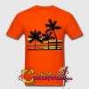 Palm Trees Surfer t shirt