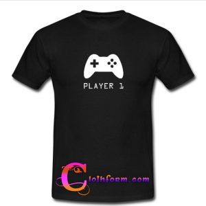 Player 1 t shirt