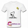 Snoopy and Woodstock t shirt