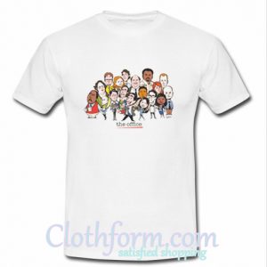 The Office Cast Cartoon T Shirt