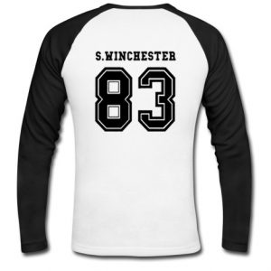 Winchester 83 raglan t shirt back