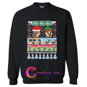 breaking christmas sweatshirt