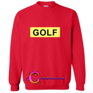 golf sweatshirt