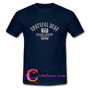 grateful dead road crew t shirt