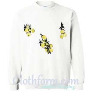 lemon sweatshirt