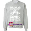 weekend forecast sweatshirt