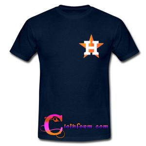 Astros logo t shirt