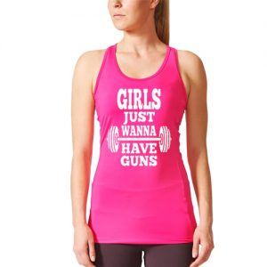 Girl Just Wanna Have Guns Tanktop