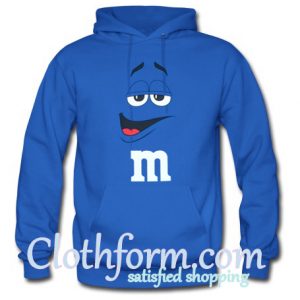 M&M Big Face Costume hoodie