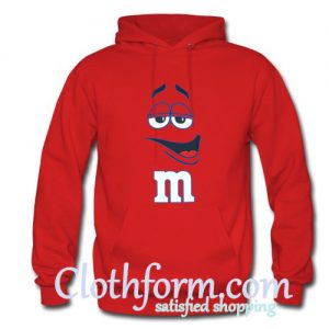 M&M Big Face Costume hoodie