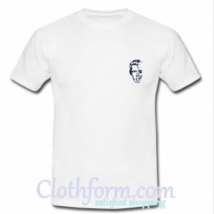 Men Head Sketch T shirt