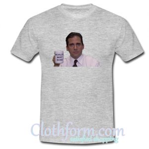 Michael Scott World's Best Boss T shirt