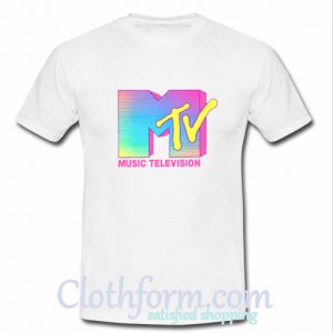 Mtv Rainbow T shirt