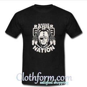 Native Raider Nation t shirt