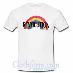 Revolution Rainbow t shirt
